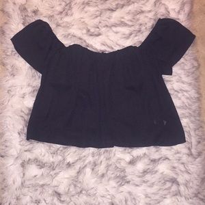 Black Off Shoulder Blouse